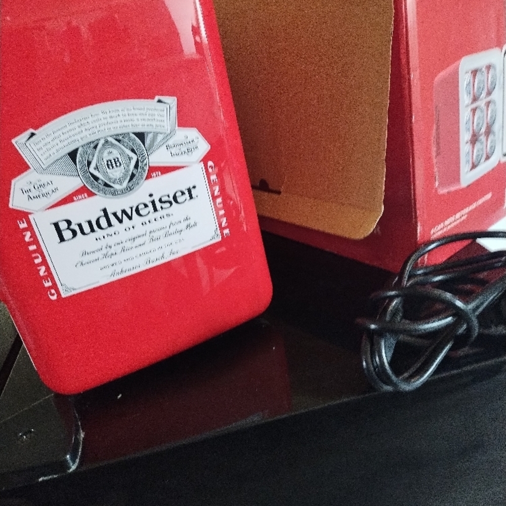 Budweiser Red Mini Fridge